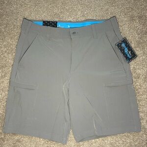 Men's Gray Cargo Shorts